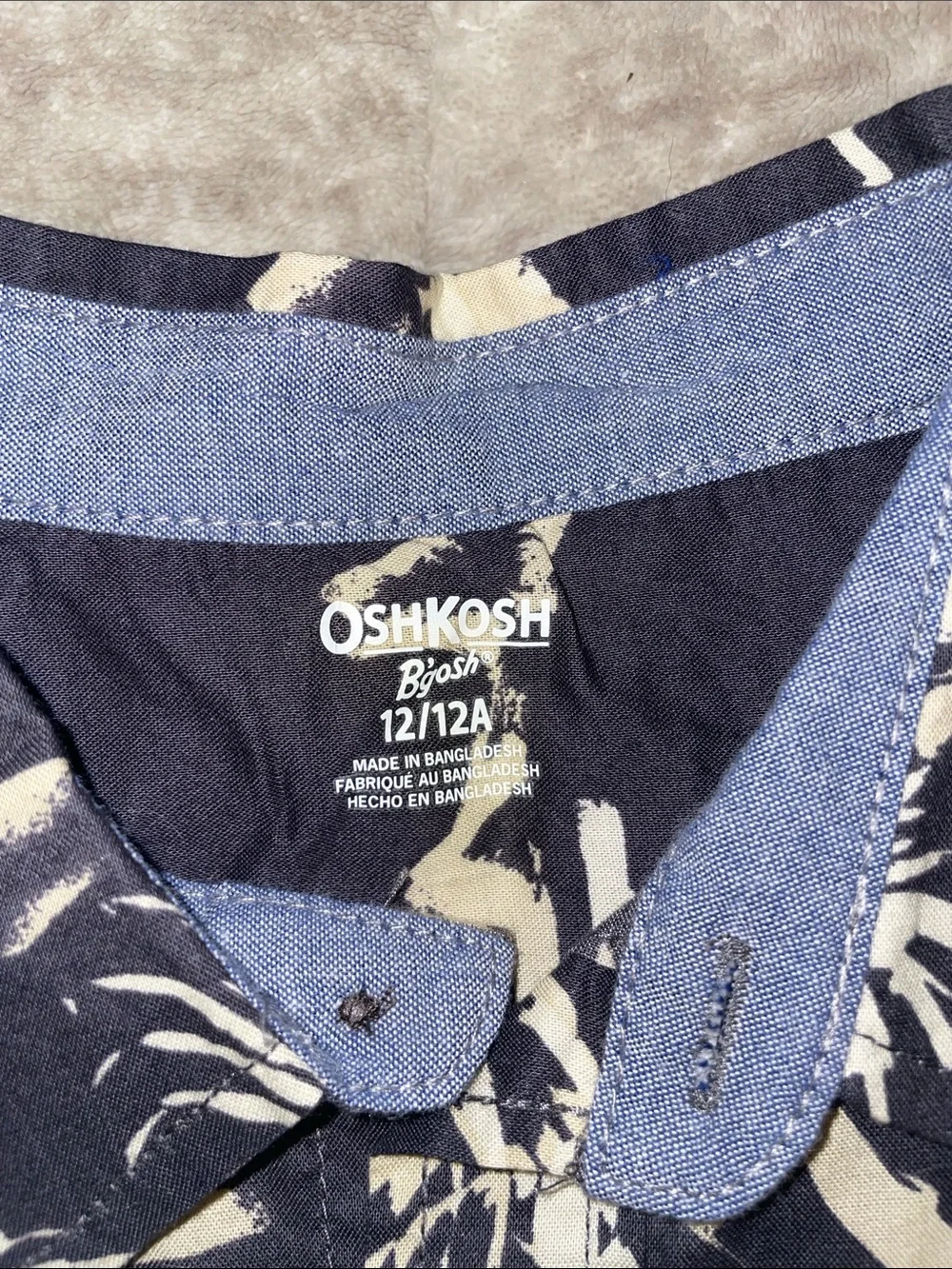 OshKosh B'gosh Tropical Short-Sleeve Button-Down Shirt